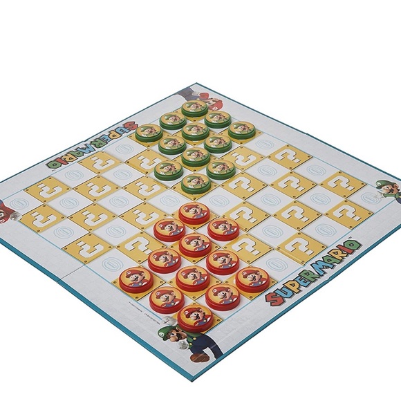 Super Mario Checkers Collector Edition Board Game Anime Nintendo Kawaii Brother - Picture 6 of 7